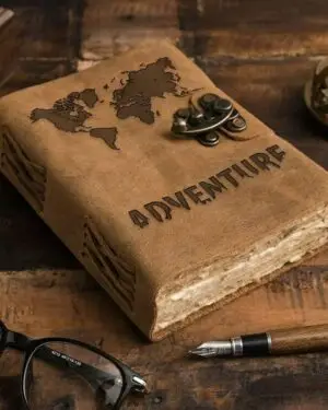 Leather Journal Diary
