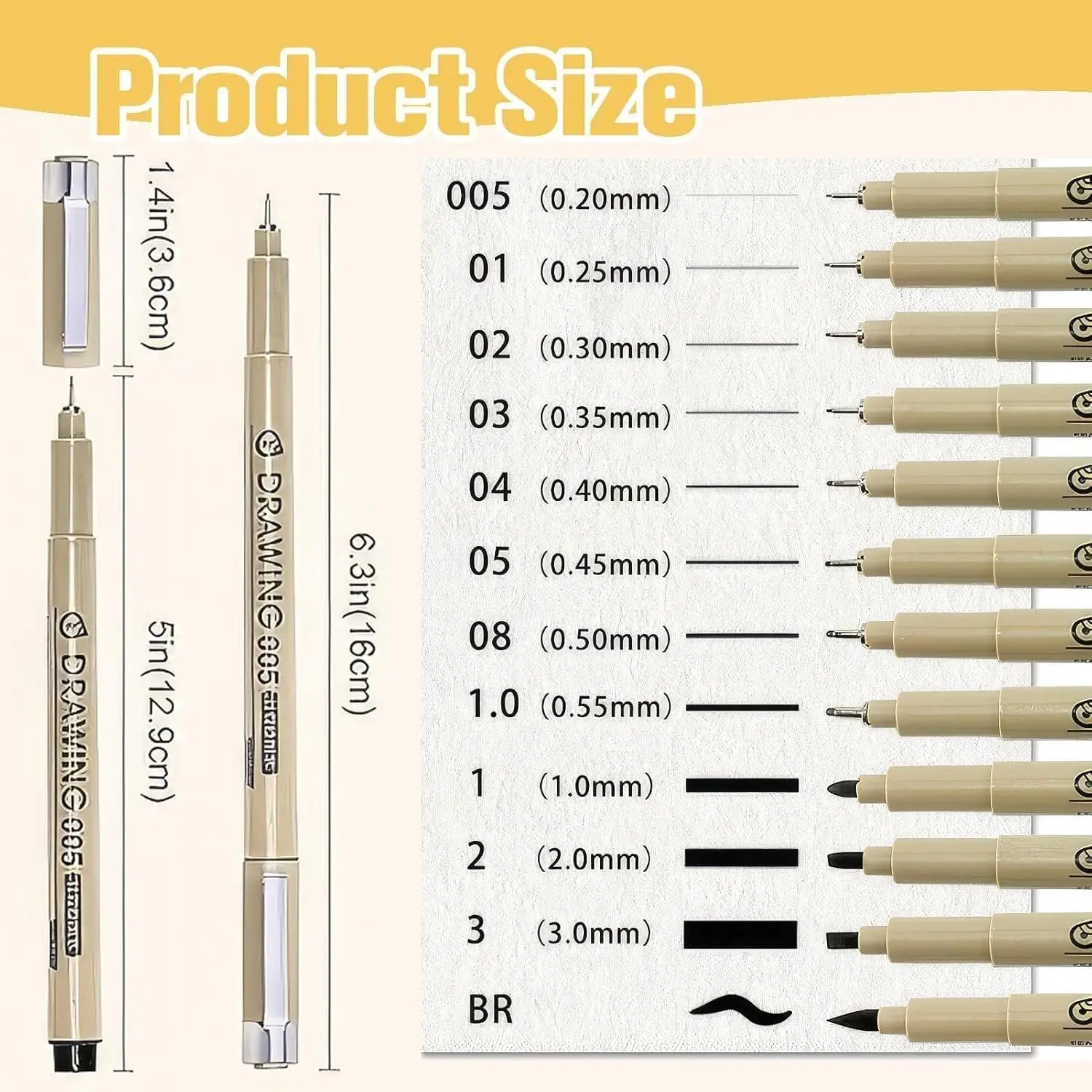 Drawing Art Pens - Image 2