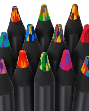 KUCHEY Rainbow Pencils